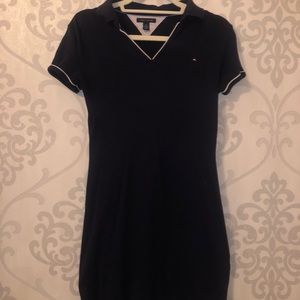 Tommy Hilfiger Navy Collard Dress